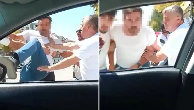 Trafikte Dehşet Saçan Dolmuş Şoförü, Yolcuları Ürküttü!