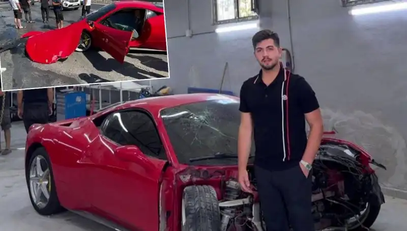 15 Milyonluk Ferrari'nin Hurdaya Dönüşümü: Sahibi Duygularını Paylaştı