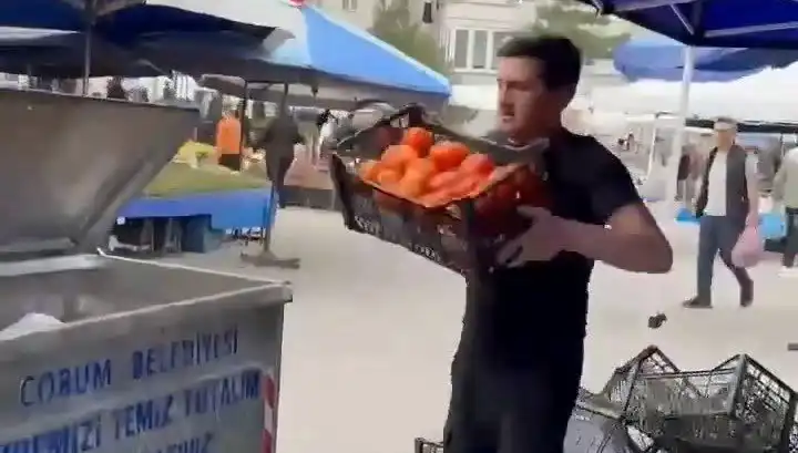 Domateslerini Çöpe Atan Pazarcıya Verilen Cezanın Sebepleri ve Etkileri