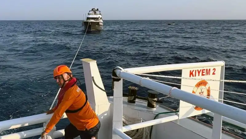 Marmaris Açıklarında Sürüklenen Tekne Dramı: Kurtarma Operasyonu Başarıyla Sonuçlandı!