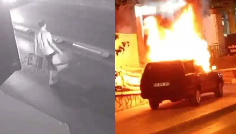 Boşanma Bilgisi Alan Adam, Eşinin Arabasını Yakmakla Gündeme Geldi!
