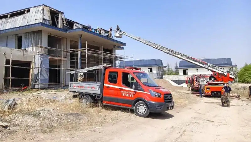 Ankara Gölbaşı'nda Villalar İçin Yangın Tehlikesi: Detaylar Ortaya Çıktı