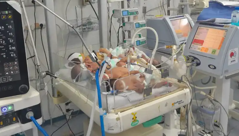 Gazze'deki Doktorların Çaresizliği: Kuvözlerde Birden Fazla Bebek Sorunu