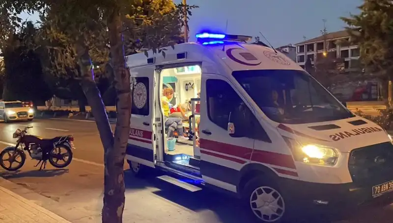 Motosiklet Kazası: Otomobil Sürücüsü Kaçarken Bıraktı!