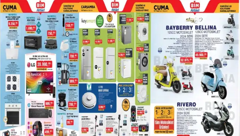 BİM 4 Mart 2025 Aktüel Ürünler Kataloğu: Yenilikler Tam Gaz!